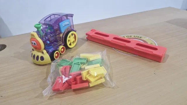 Train Toy Domino Set